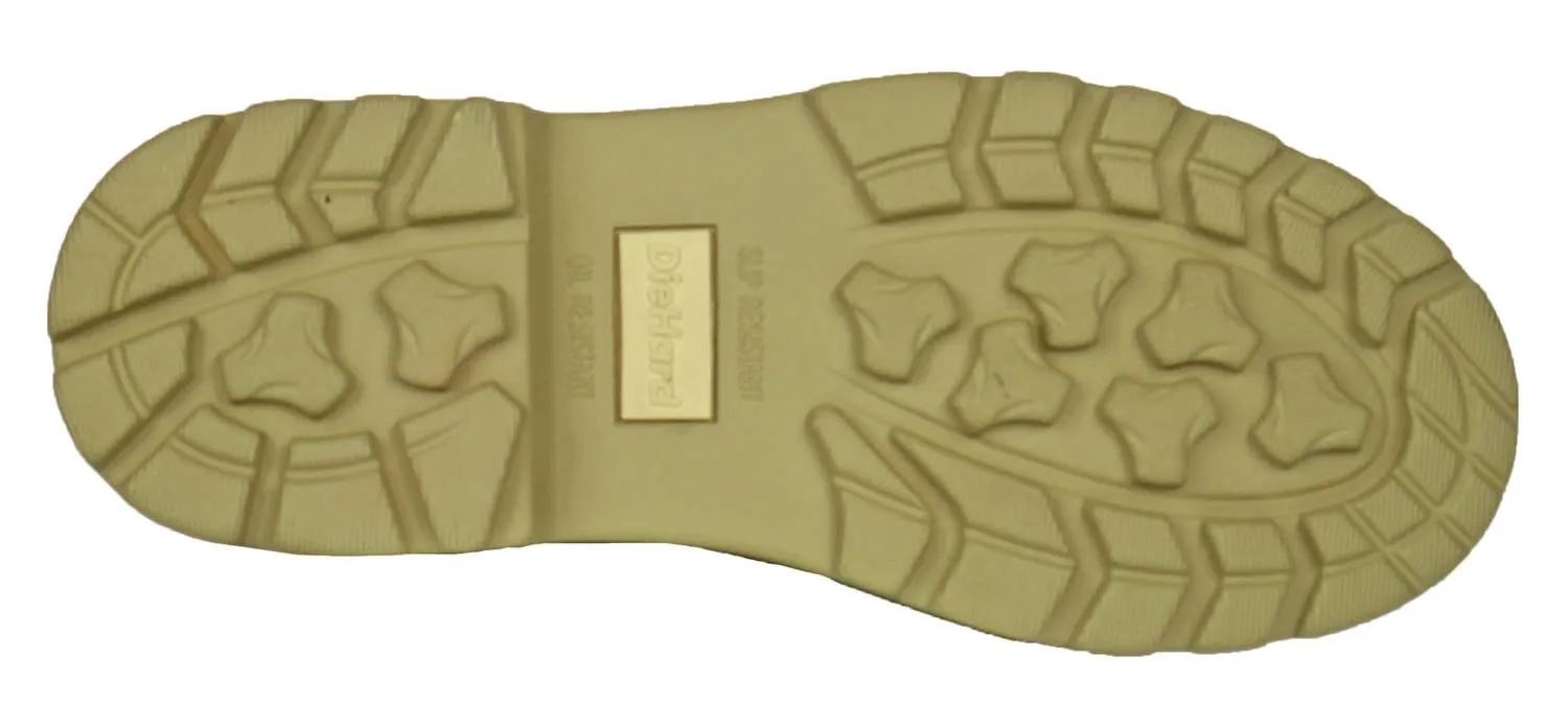 DieHard Mens Charger Composite Toe Tan Nubuck Work Boots