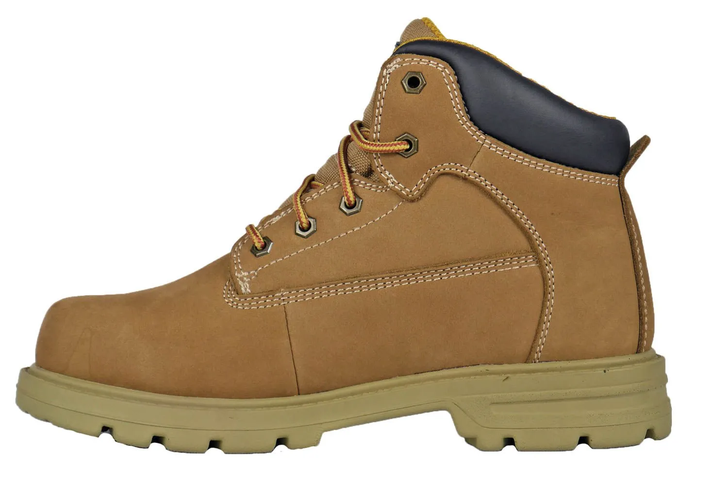 DieHard Mens Charger Composite Toe Tan Nubuck Work Boots
