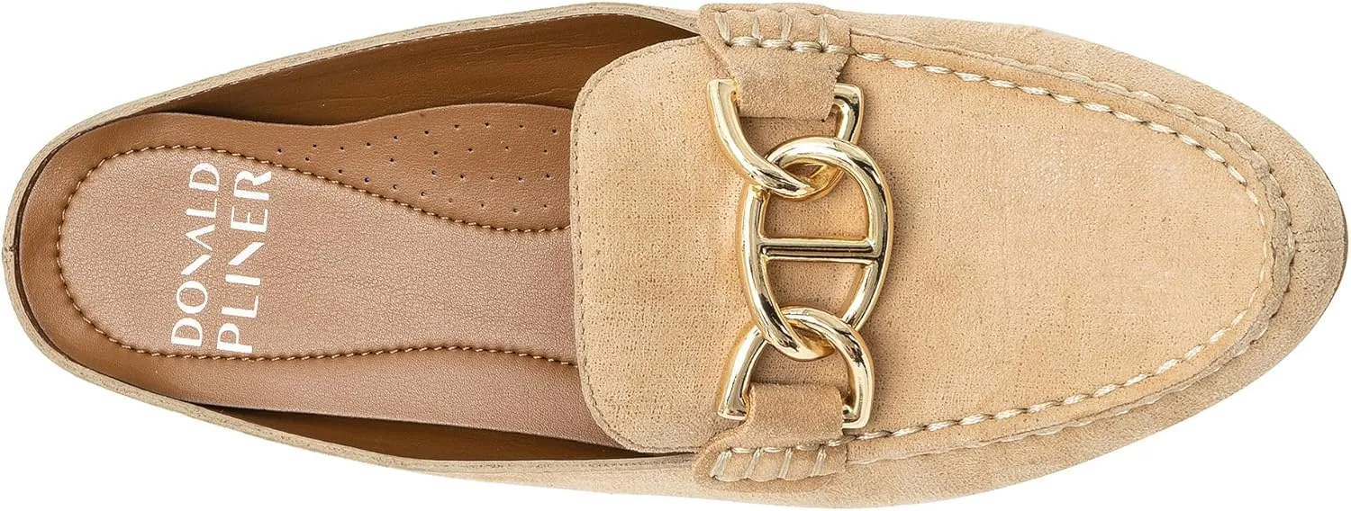 Donald J Pliner Women's Barney Distressed Metallic Mule