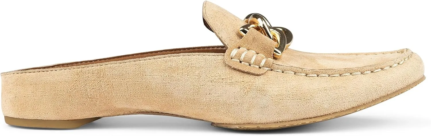 Donald J Pliner Women's Barney Distressed Metallic Mule
