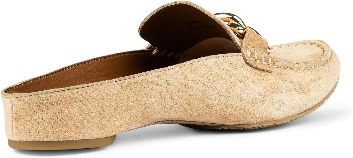 Donald J Pliner Women's Barney Distressed Metallic Mule
