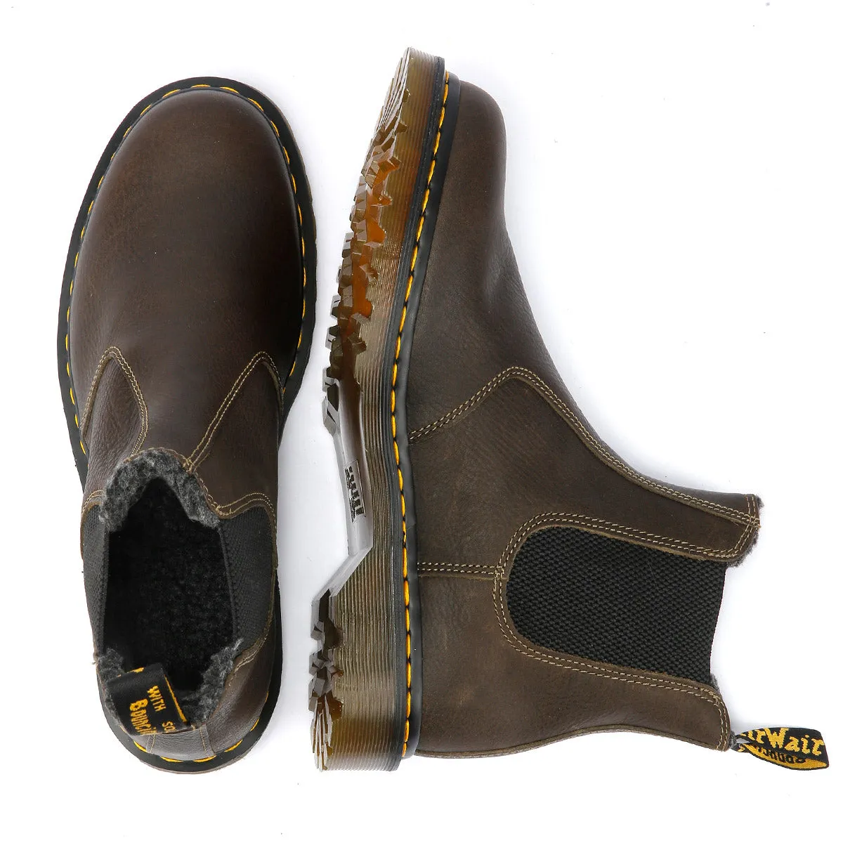 Dr. Martens - 31874538  UNISEX  2976 WL GRIZZLY OLIVE LEA