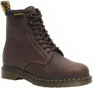 Dr. Martens Unisex 1460 Pascal Fashion Boot, Dark Brown Valor WP, 11 US Women