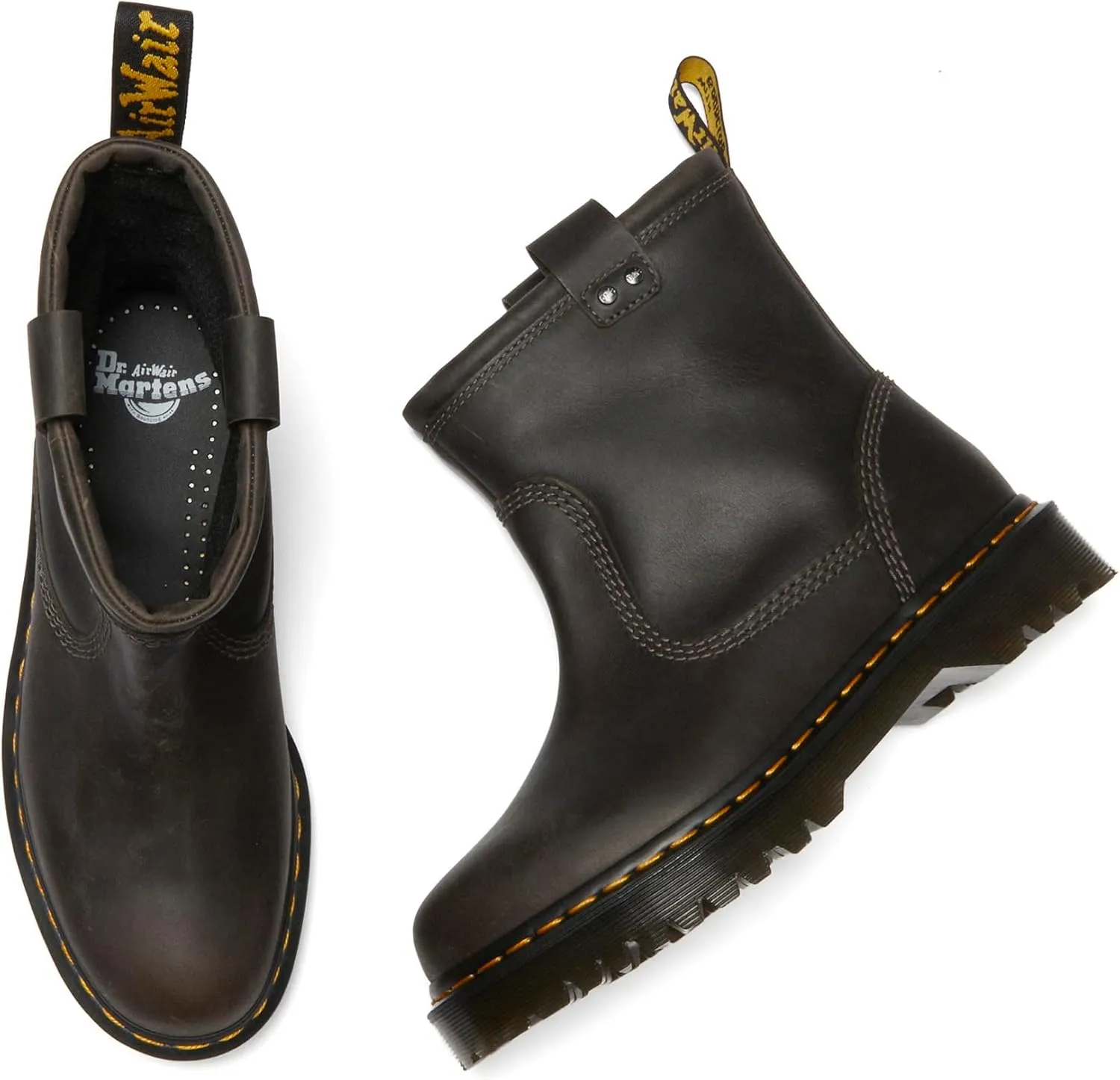 Dr. Martens Women's Anistone Lo Leather Boots Fashion