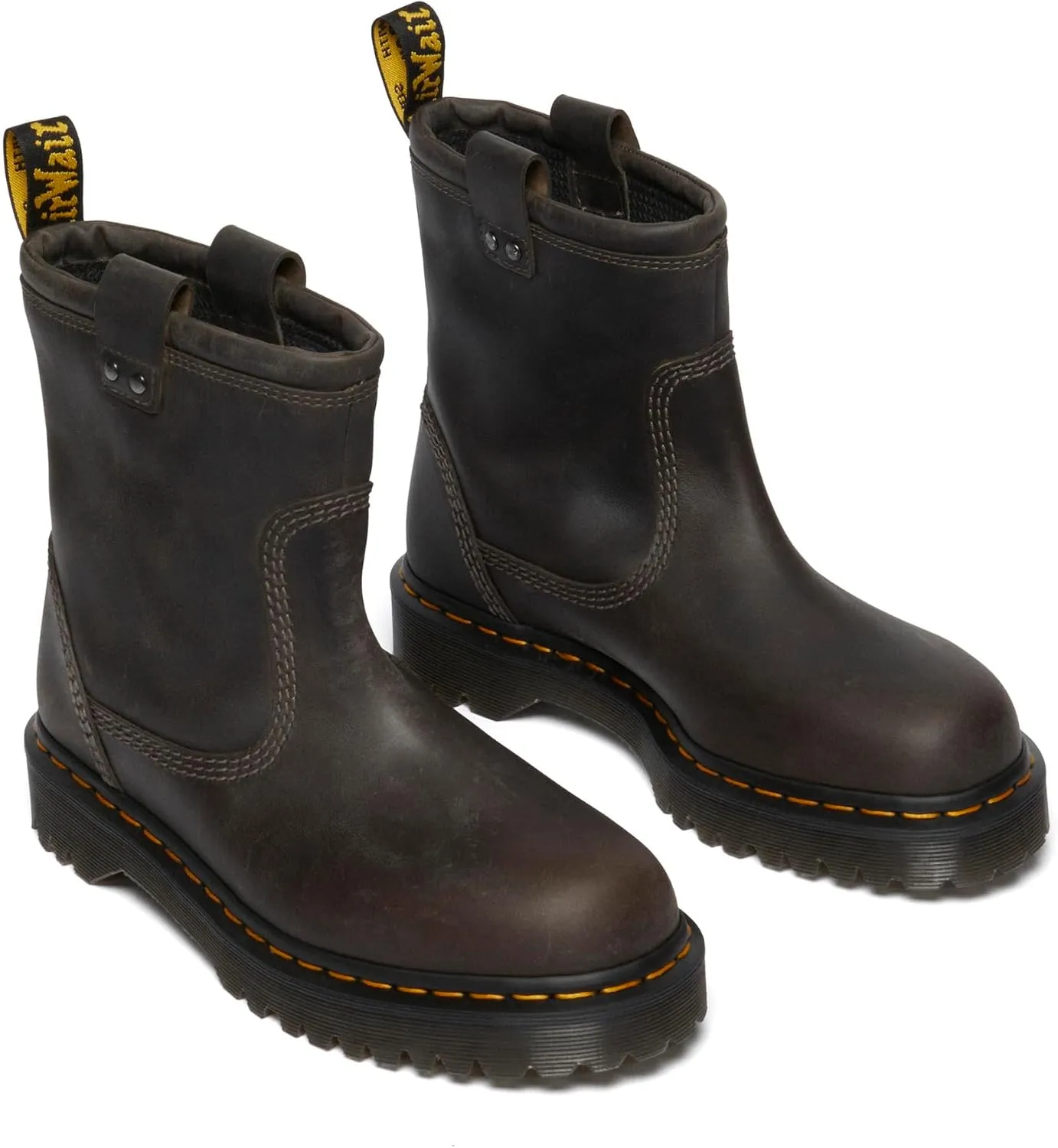 Dr. Martens Women's Anistone Lo Leather Boots Fashion