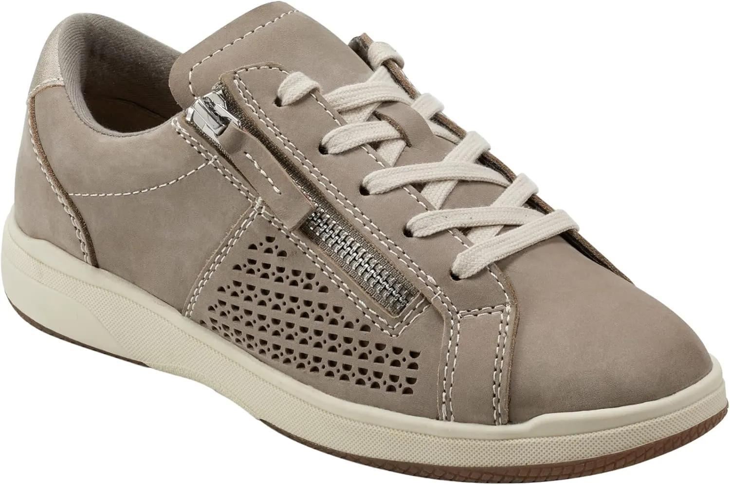 Earth® Women's Netta Casual Sneaker, Silver 040, 10 W