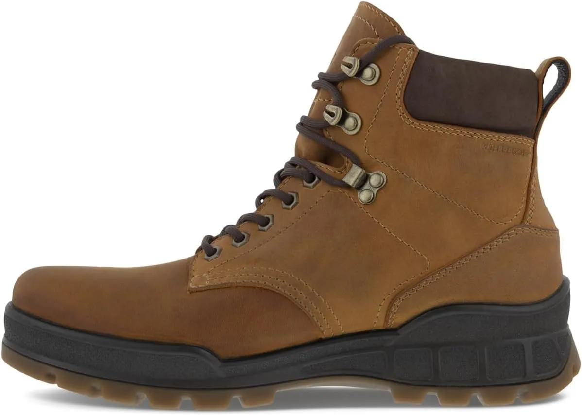 ECCO Track 25 Waterproof Plain Toe Tie Boot