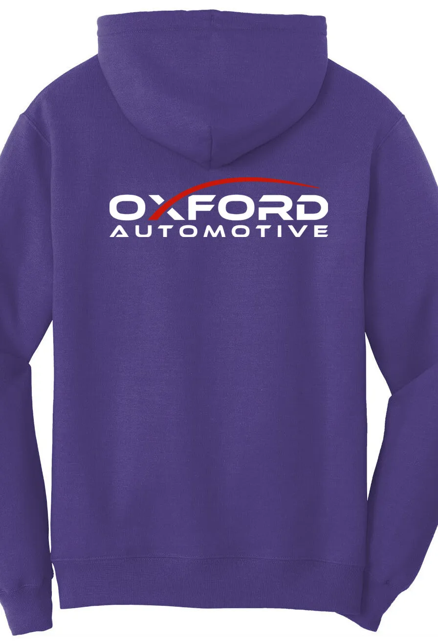 Economy Hoodie - Port & Company Fleece Pullover Hoodie PC78H - Oxford Automotive