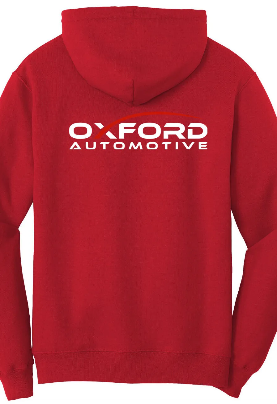 Economy Hoodie - Port & Company Fleece Pullover Hoodie PC78H - Oxford Automotive