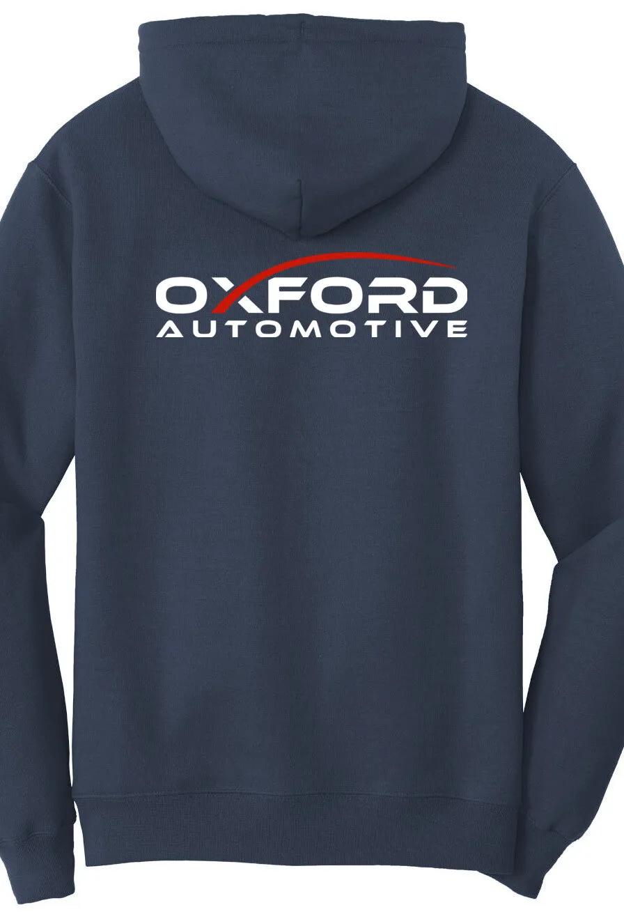 Economy Hoodie - Port & Company Fleece Pullover Hoodie PC78H - Oxford Automotive