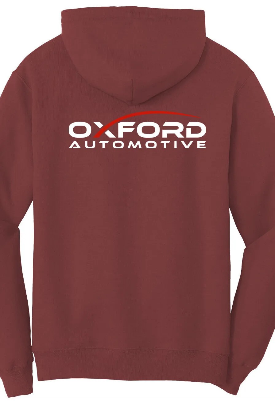Economy Hoodie - Port & Company Fleece Pullover Hoodie PC78H - Oxford Automotive