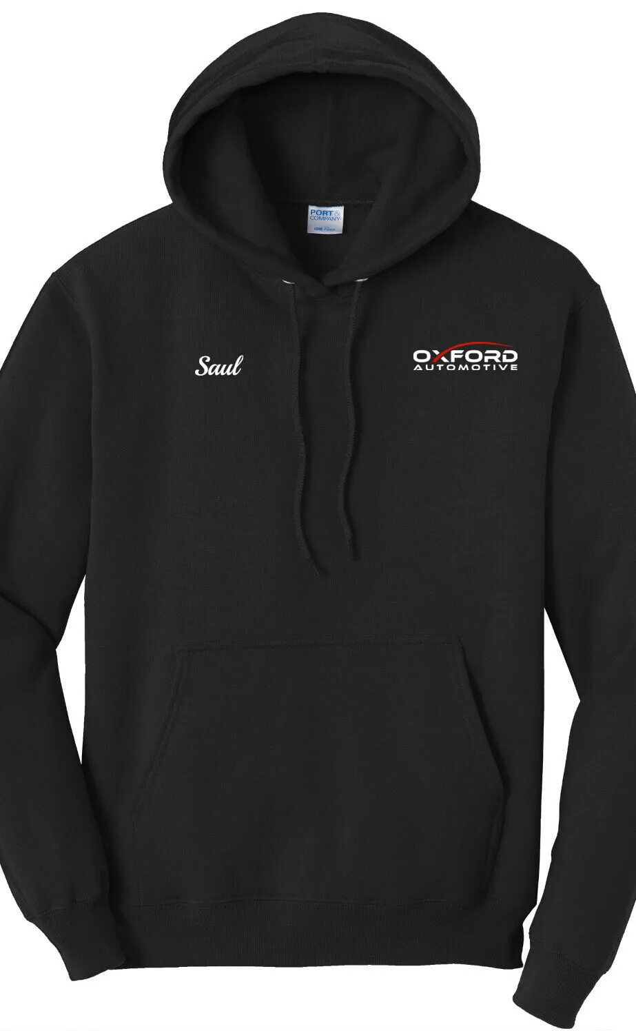 Economy Hoodie - Port & Company Fleece Pullover Hoodie PC78H - Oxford Automotive