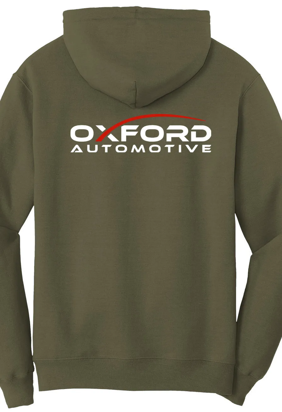 Economy Hoodie - Port & Company Fleece Pullover Hoodie PC78H - Oxford Automotive