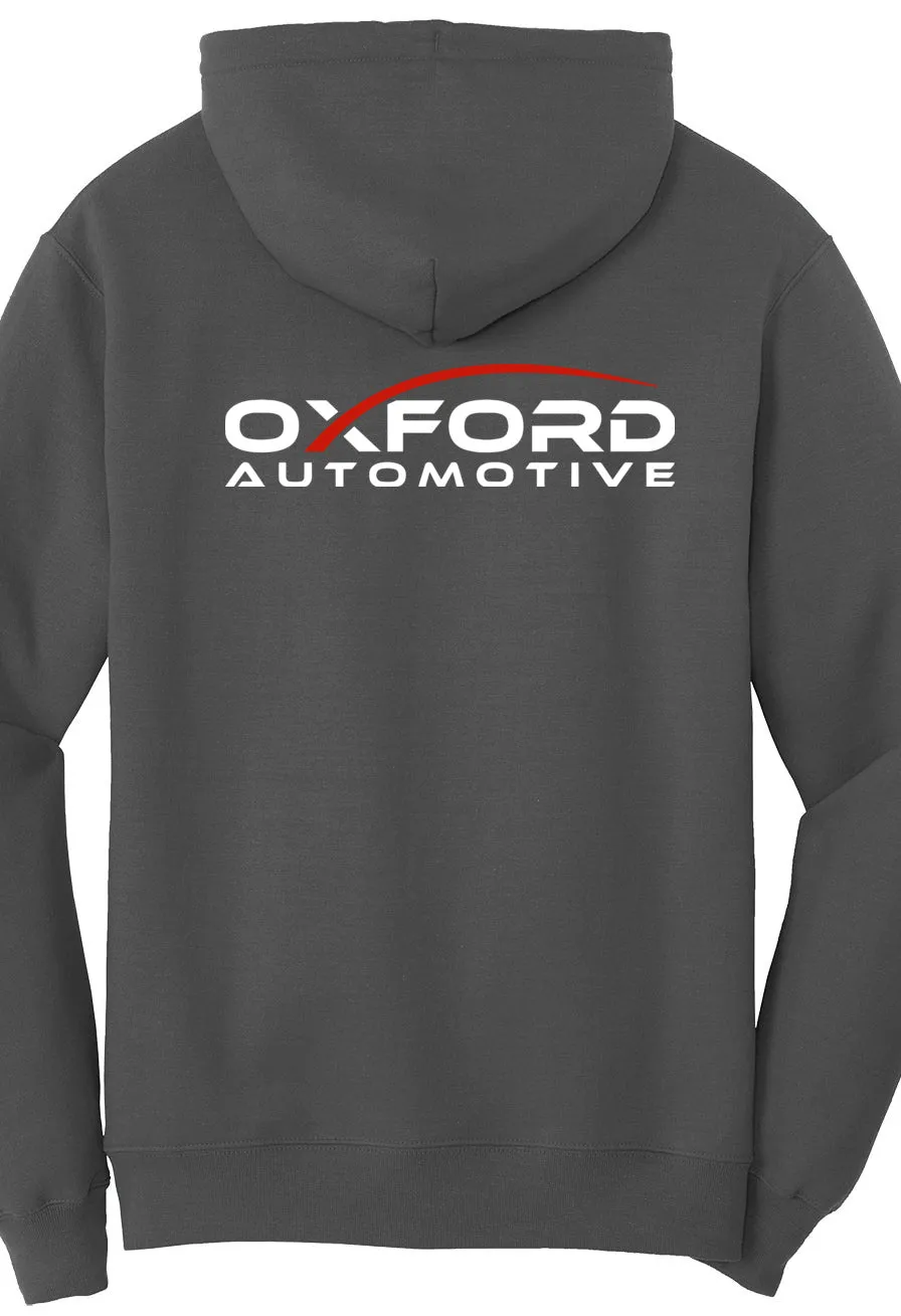Economy Hoodie - Port & Company Fleece Pullover Hoodie PC78H - Oxford Automotive