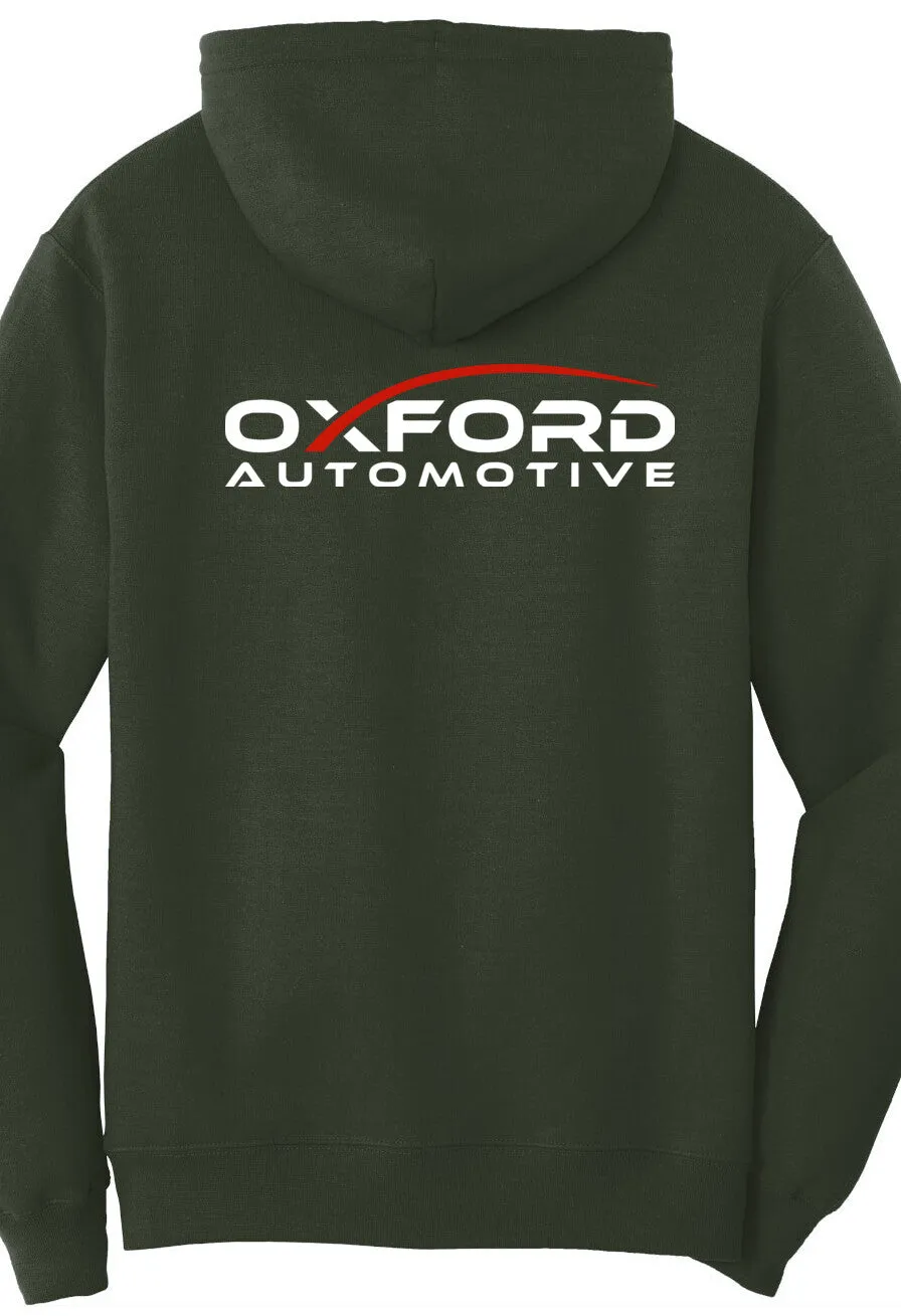 Economy Hoodie - Port & Company Fleece Pullover Hoodie PC78H - Oxford Automotive