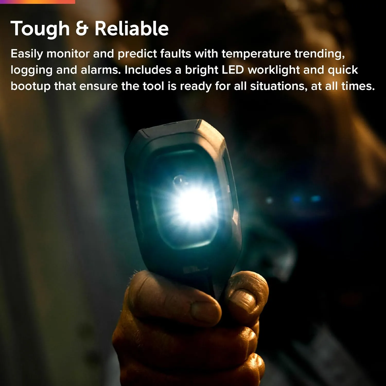 FLIR TG298 Thermal Imaging Camera with High Temperature Spot IR Super Resolution 320x240 (160x120 Native IR) and Bullseye Laser: Industrial Infrared Spot Camera for High-Temp Applications