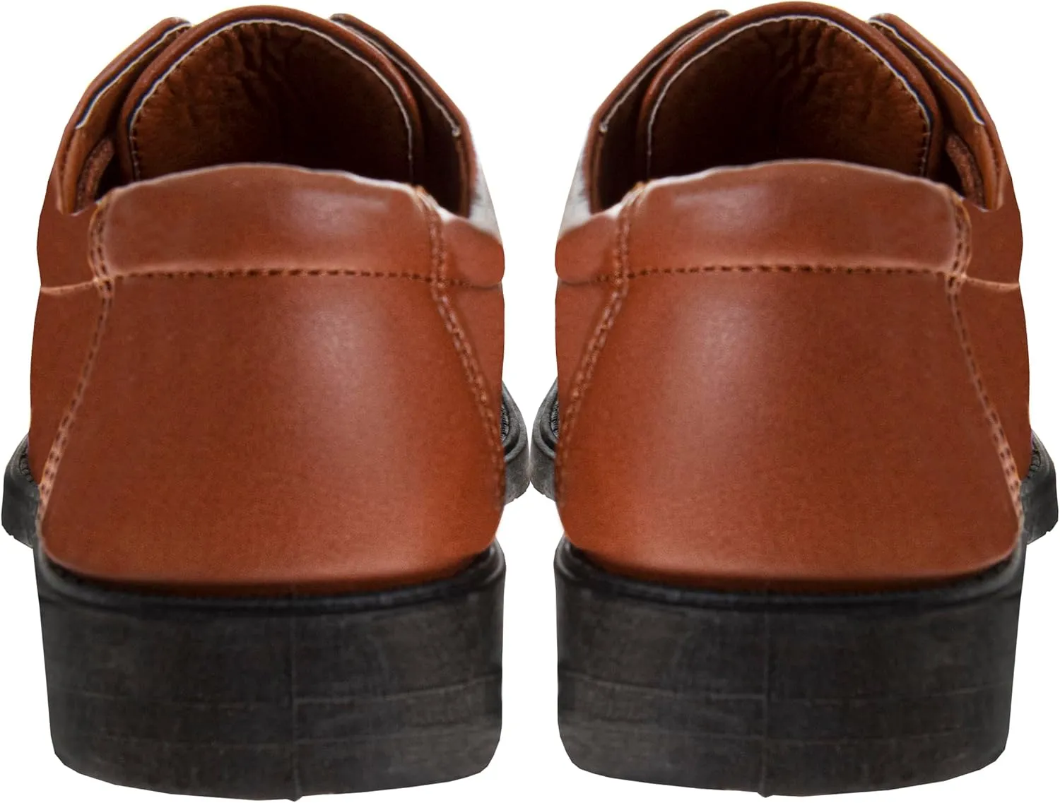 French Toast Boys Dress Shoes - Classic Lace-Up Oxford Casual Dress Formal Shoes - Black (Size 7 Toddler - Size 6 Big Kid)