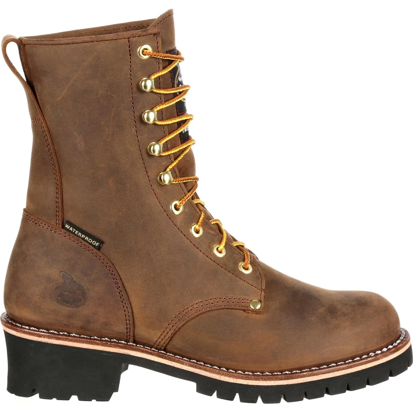 Georgia Boot Unisex-Adult Gb00065 Mid Calf Boot, 8-13 12 Wide Brown