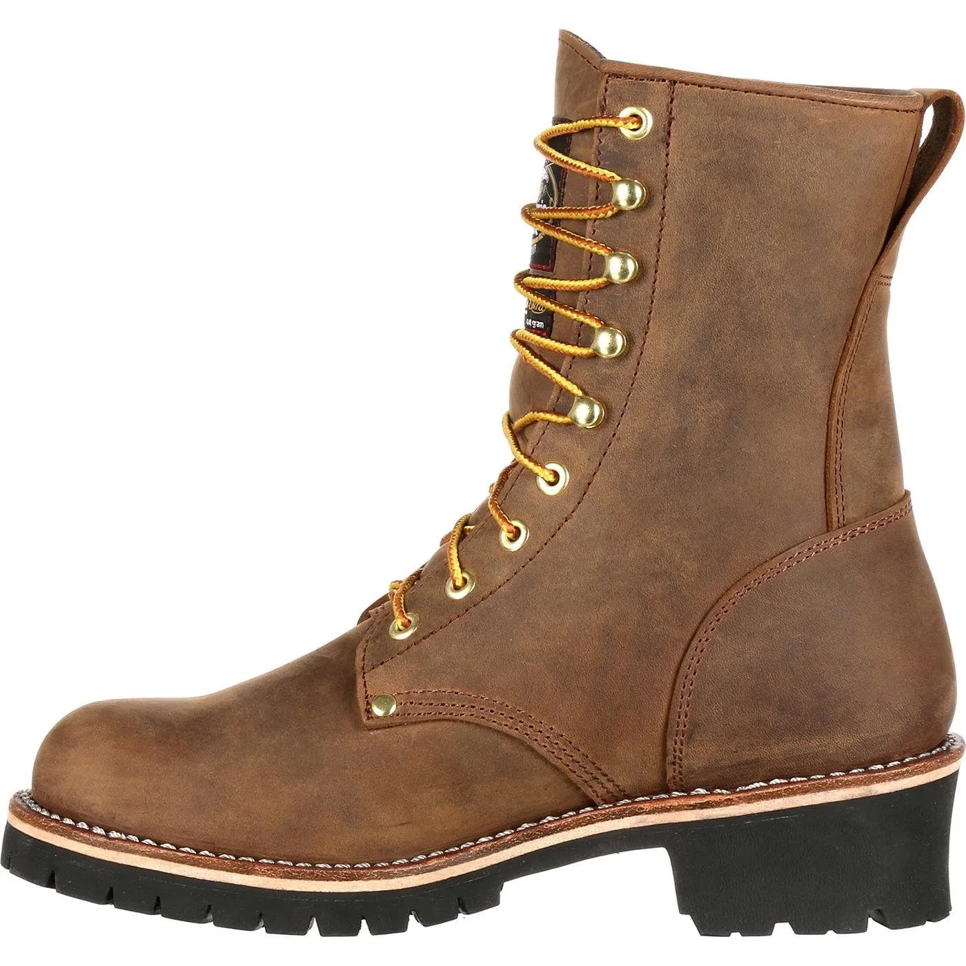 Georgia Boot Unisex-Adult Gb00065 Mid Calf Boot, 8-13 12 Wide Brown