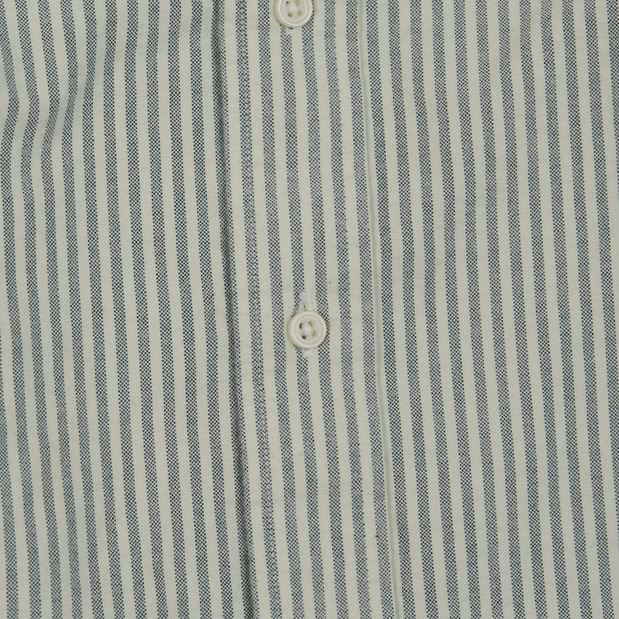 Gitman Vintage Brushed Cotton Striped Oxford  Shirt Without Button Down