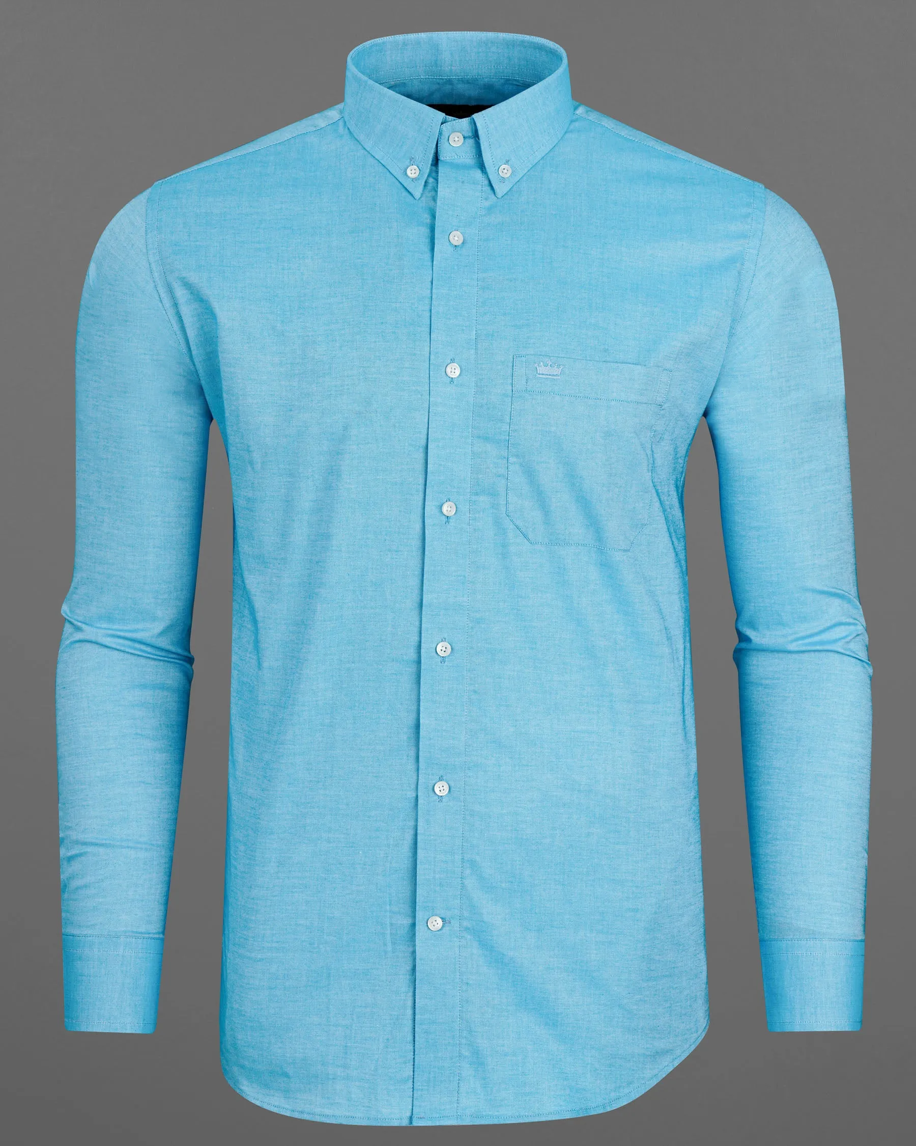 Glacier Blue Royal Oxford Shirt