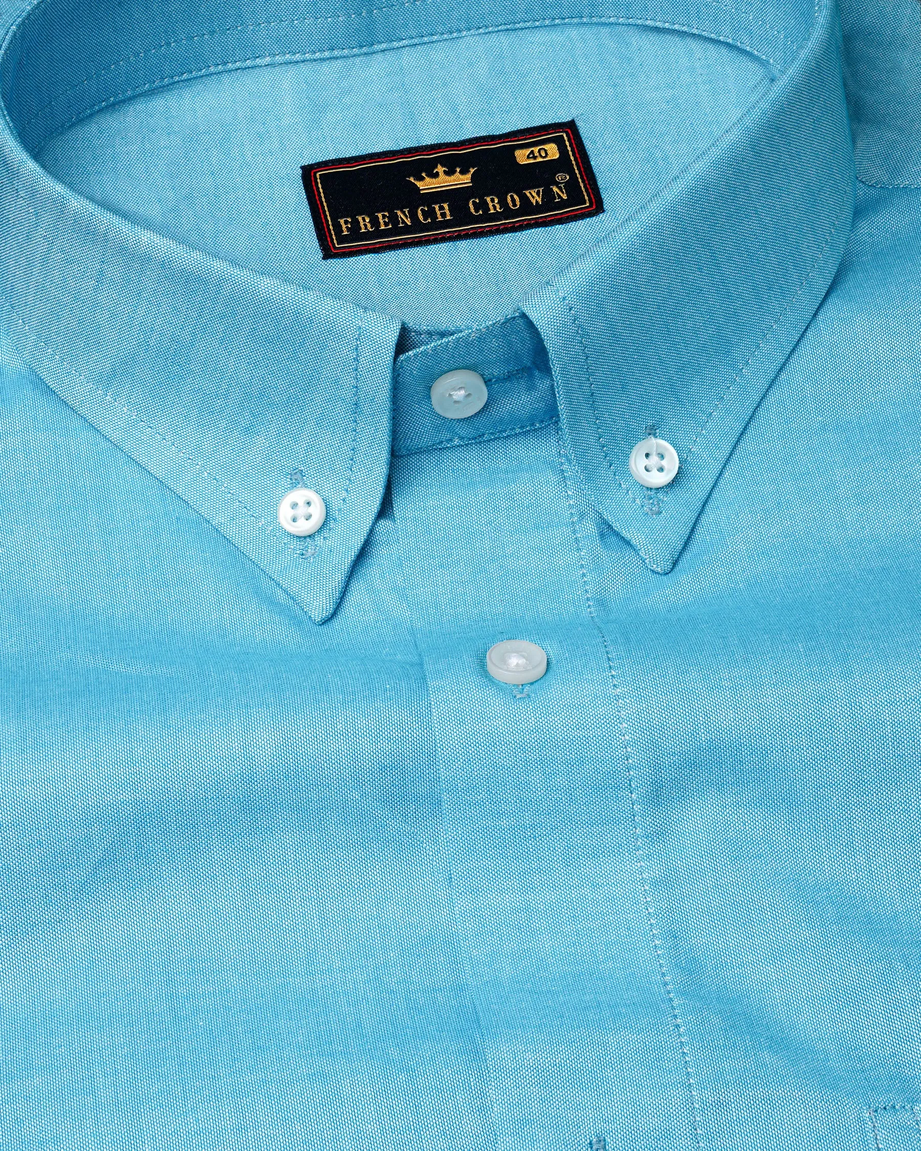 Glacier Blue Royal Oxford Shirt