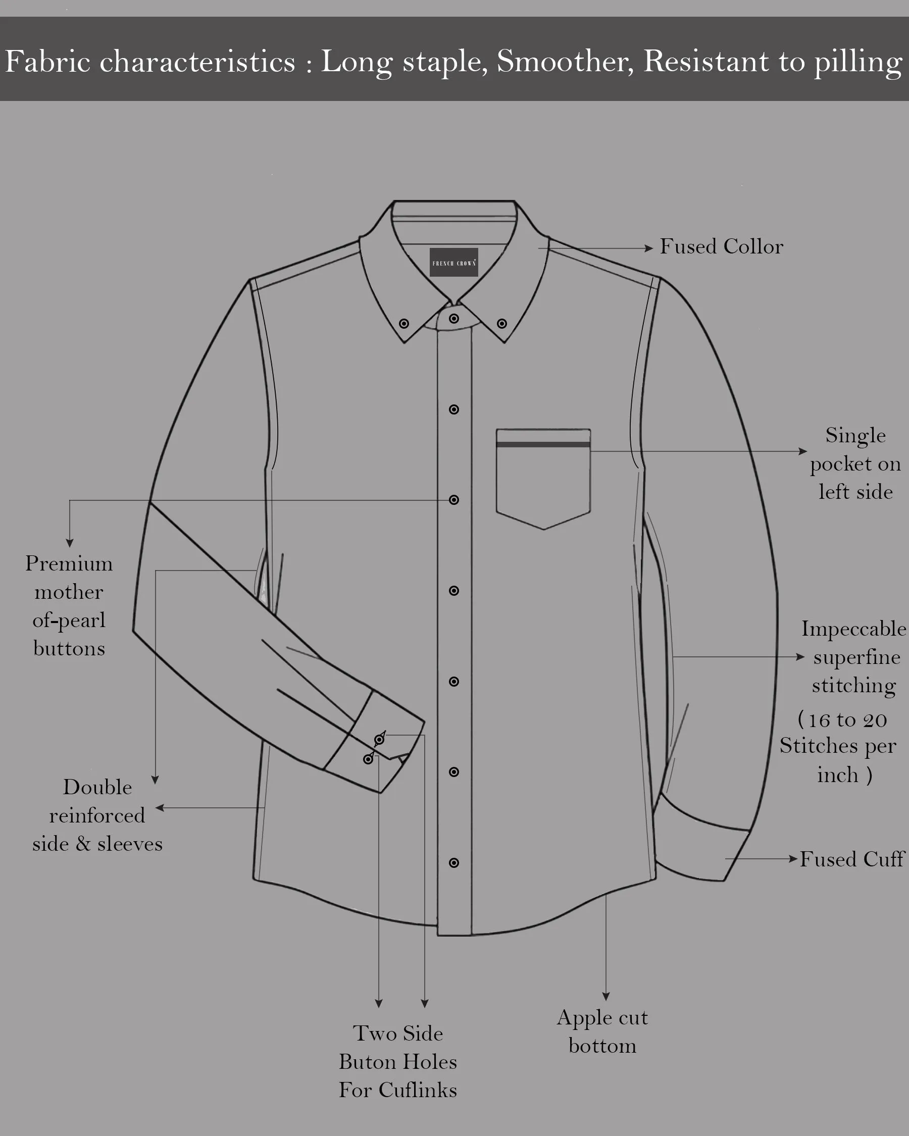Glacier Blue Royal Oxford Shirt