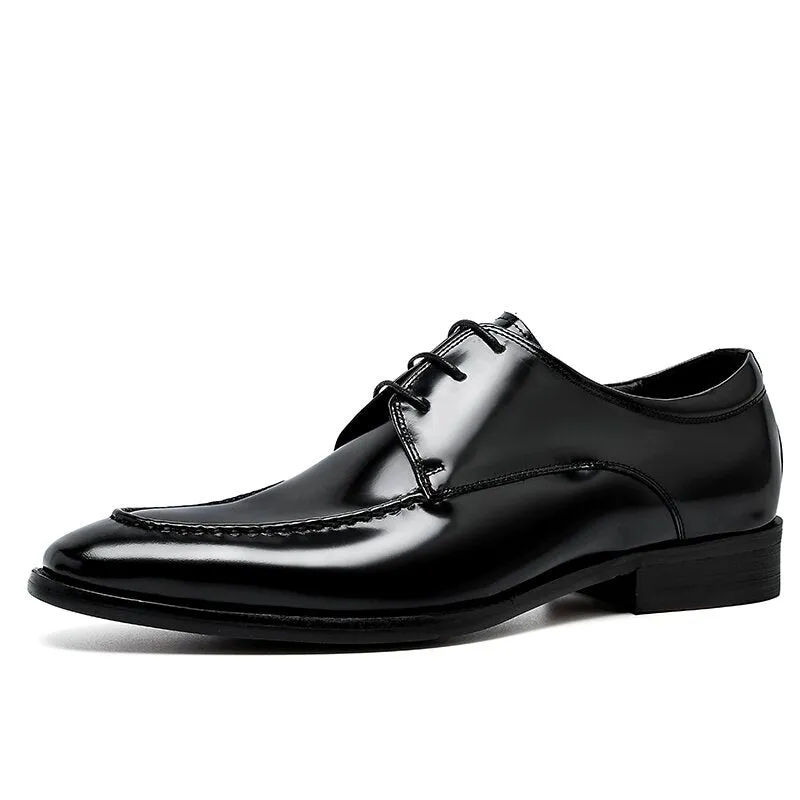 Handcrafted Calfskin Leather Oxford Dress Shoes
