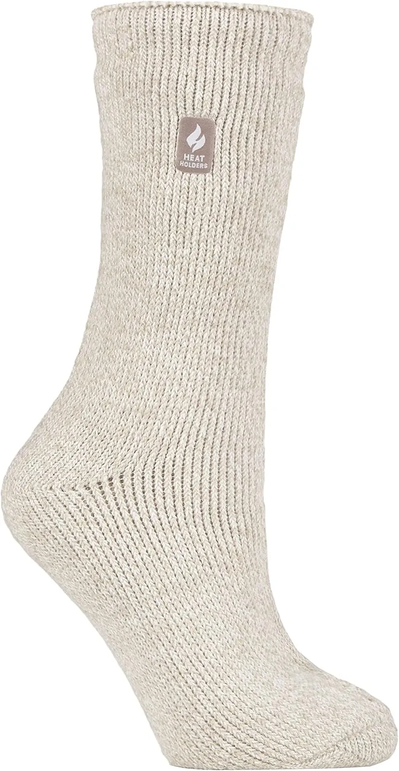 HEAT HOLDERS Womens Fleece Insulated Thermal Socks | Fuzzy Boot Socks for Winter