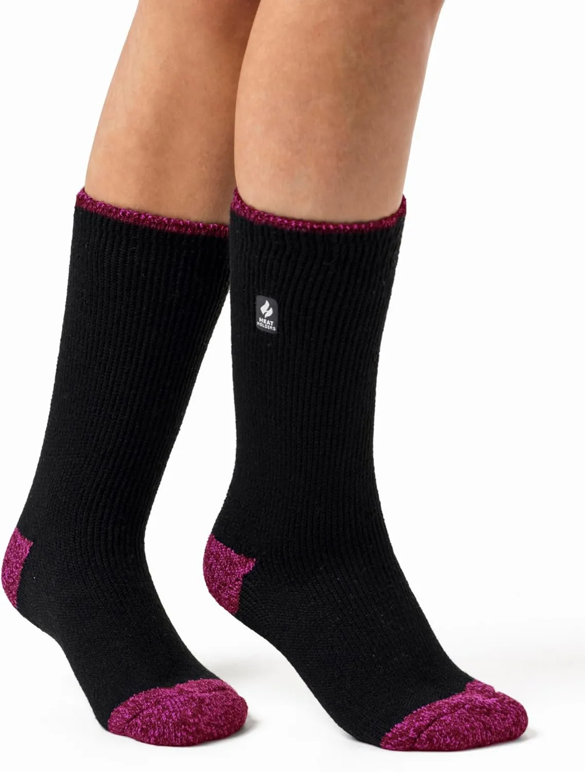 HEAT HOLDERS Womens Fleece Insulated Thermal Socks | Fuzzy Boot Socks for Winter