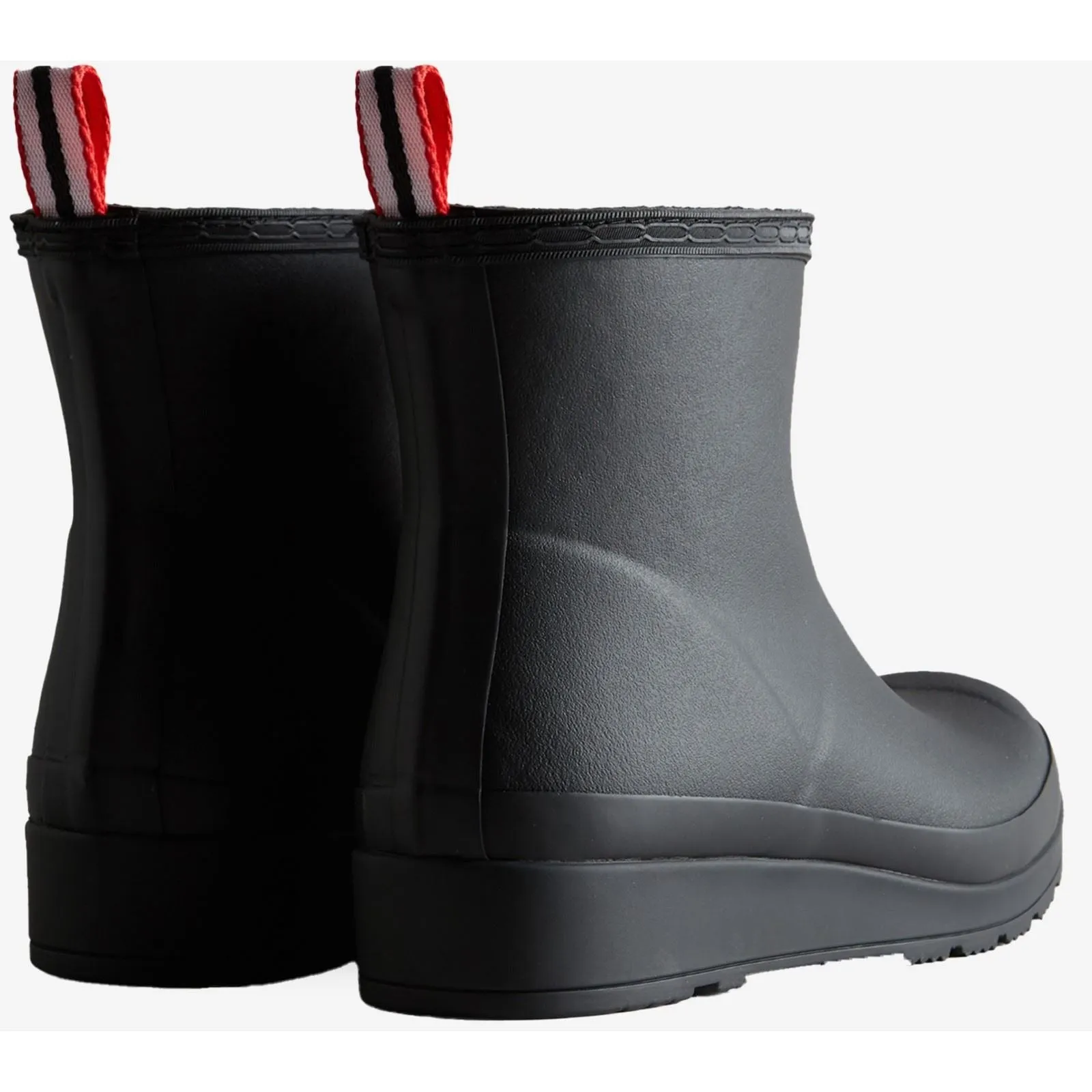 Hunter Play Short Rubber Women's Black Wellington Boots