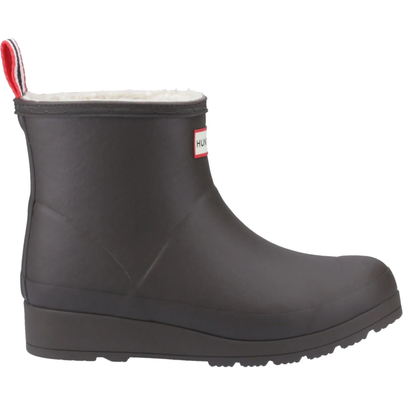 Hunter Play Short Rubber Women's Chocolate Brown Wellington Boots