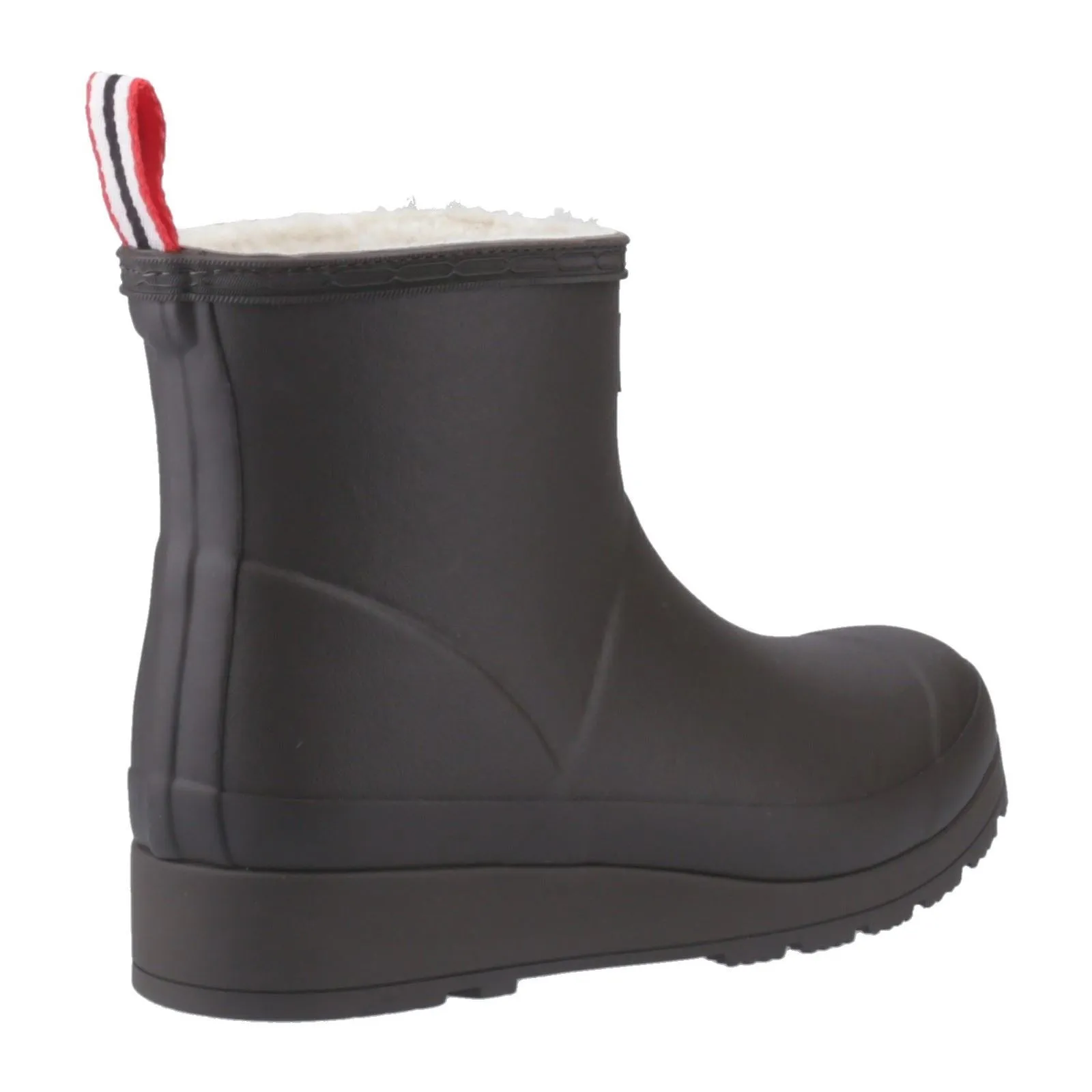 Hunter Play Short Rubber Women's Chocolate Brown Wellington Boots