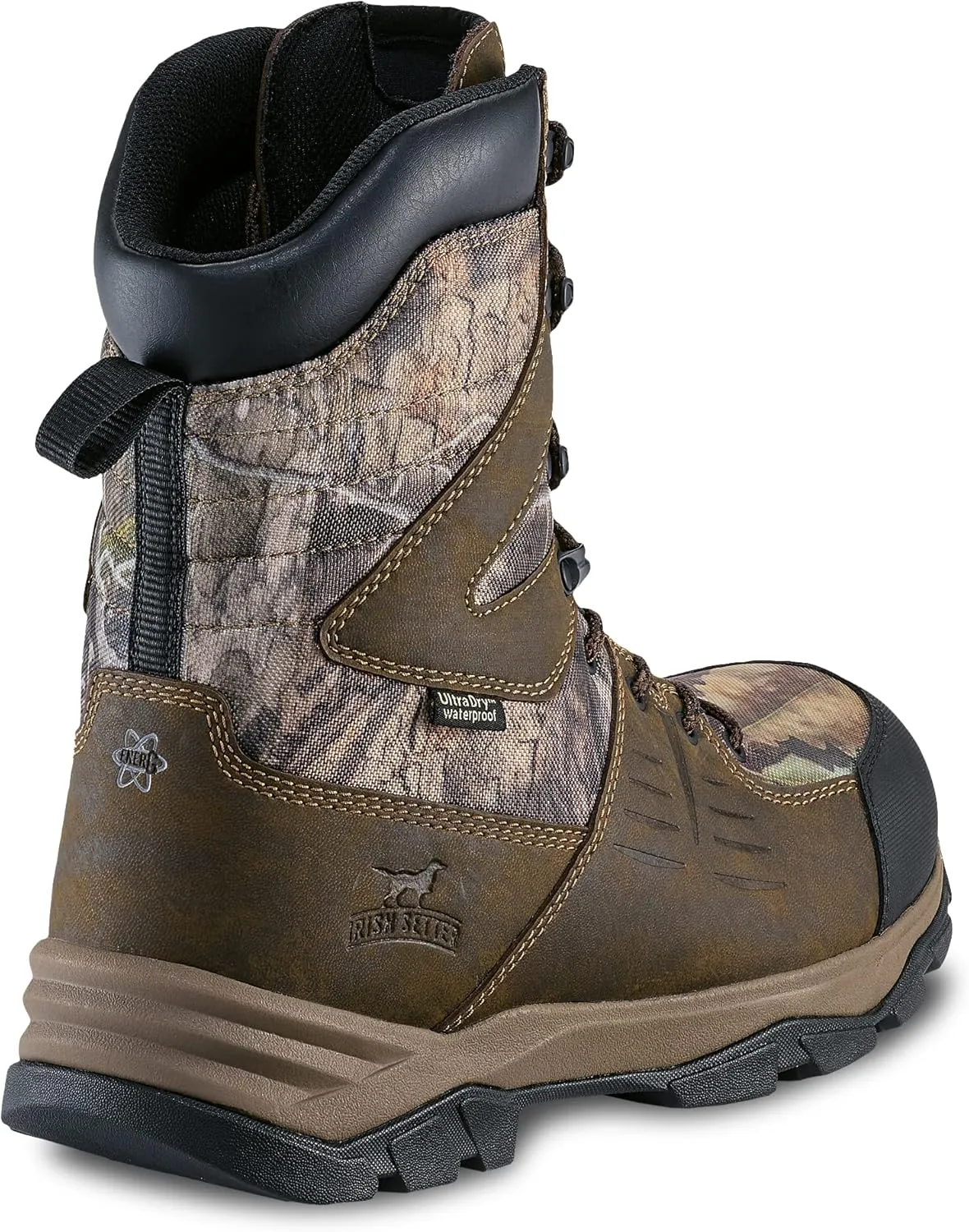 Irish Setter, Terrain, Men’s, 10", Waterproof, Insulated 1200g, Hunting Boot, Mossy Oak Country DNA
