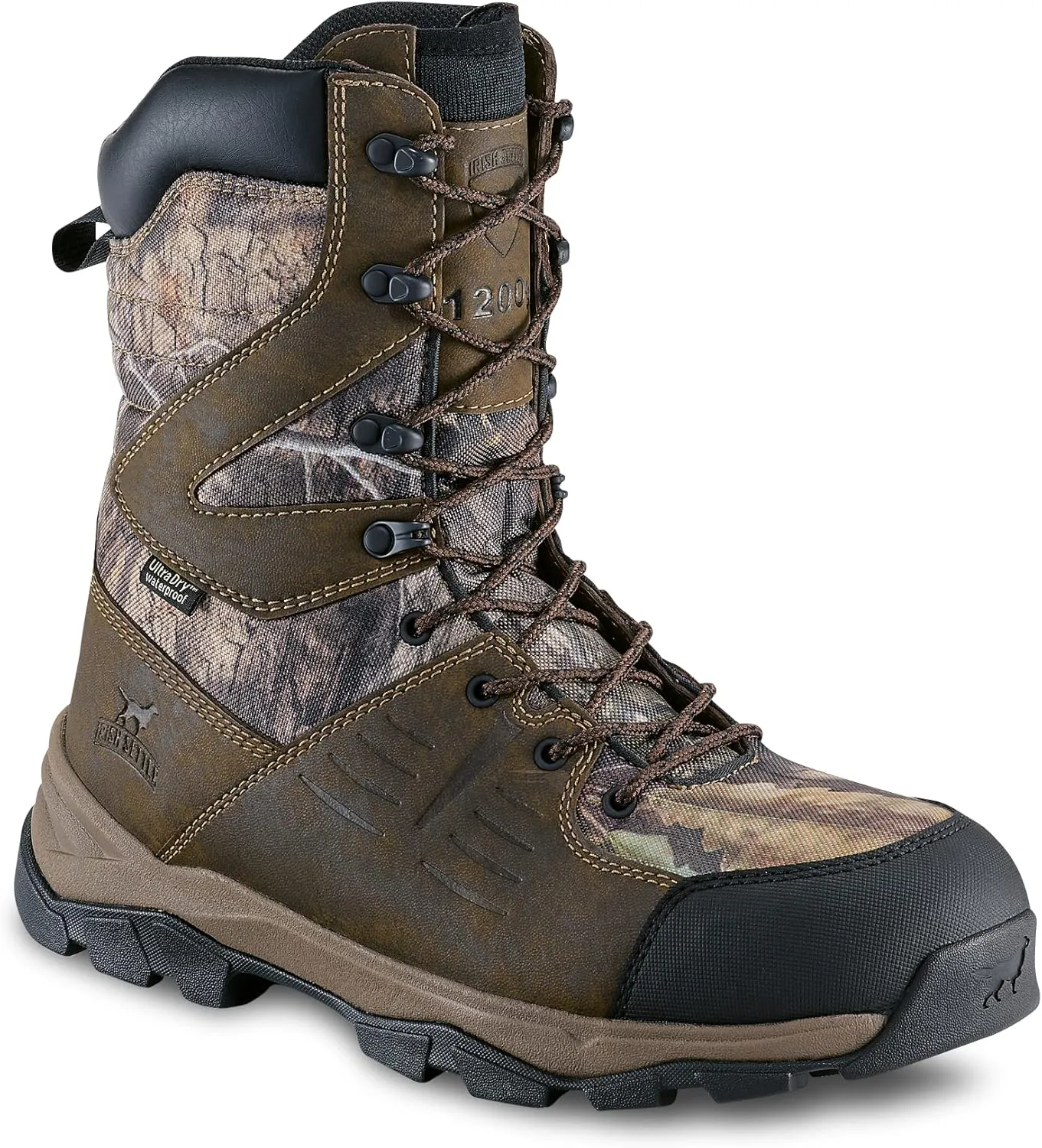 Irish Setter, Terrain, Men’s, 10", Waterproof, Insulated 1200g, Hunting Boot, Mossy Oak Country DNA