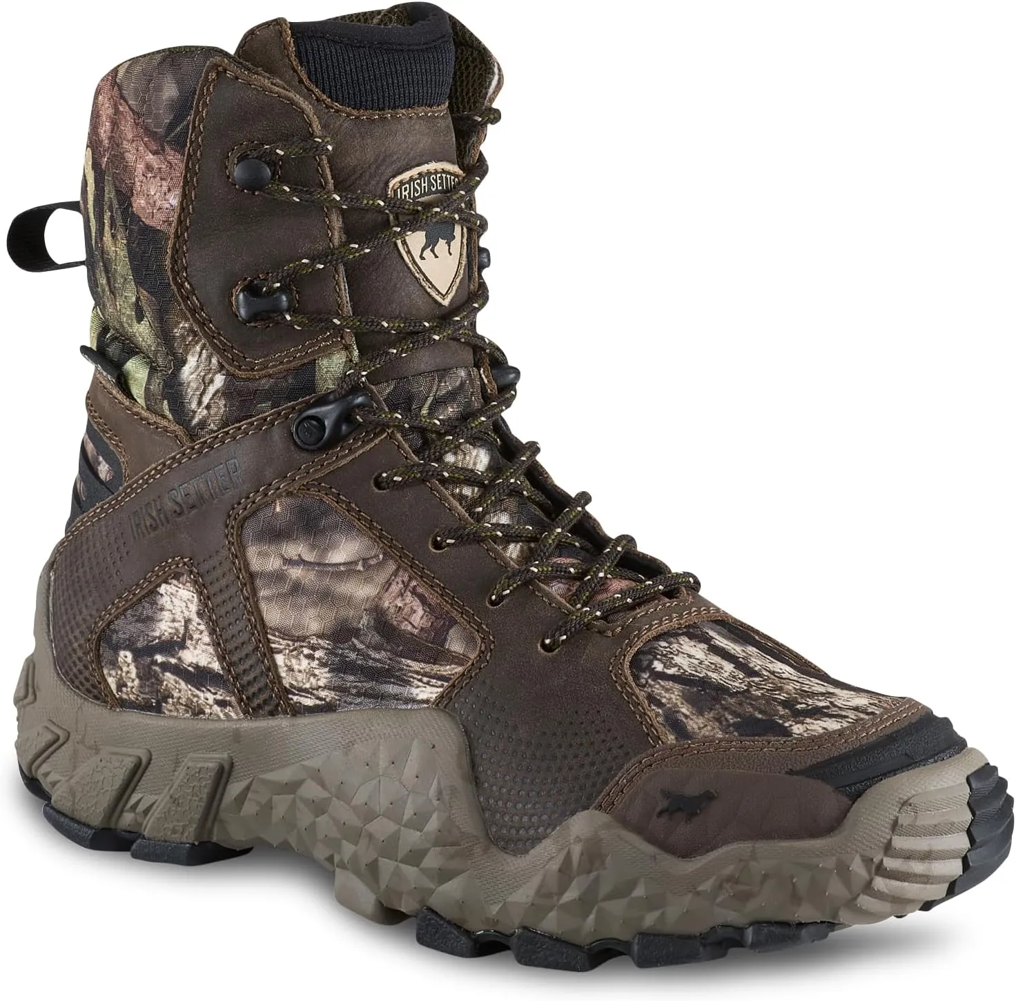 Irish Setter, VaprTrek, Women's, 8", Waterproof, Insulated 400g, Hunting Boot, Mossy Oak Break-up Country
