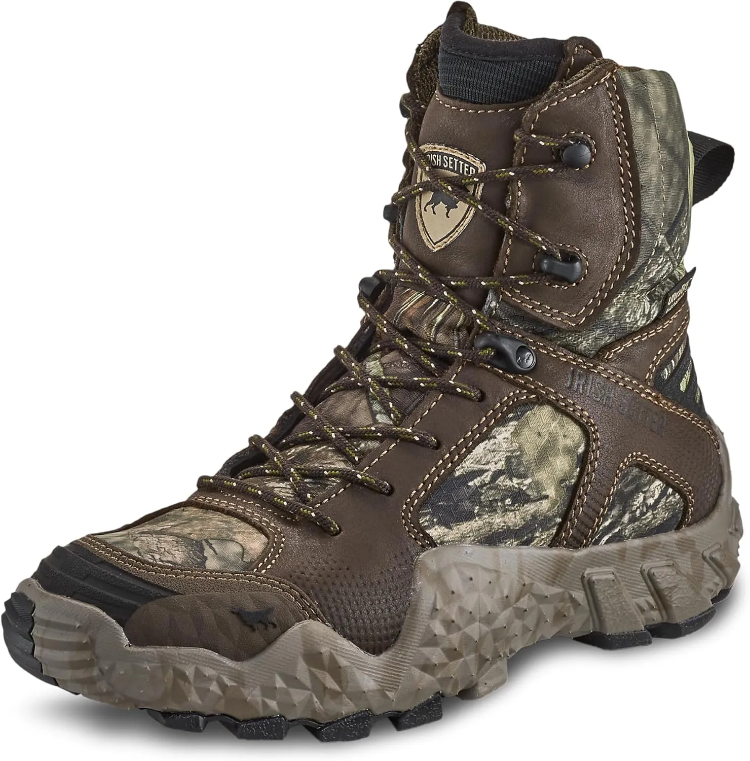 Irish Setter, VaprTrek, Women's, 8", Waterproof, Insulated 400g, Hunting Boot, Mossy Oak Break-up Country