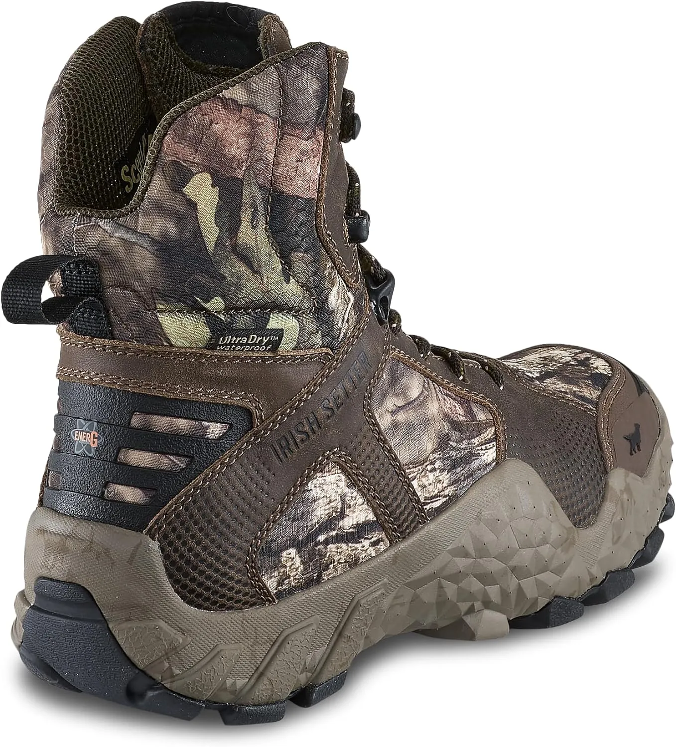Irish Setter, VaprTrek, Women's, 8", Waterproof, Insulated 400g, Hunting Boot, Mossy Oak Break-up Country