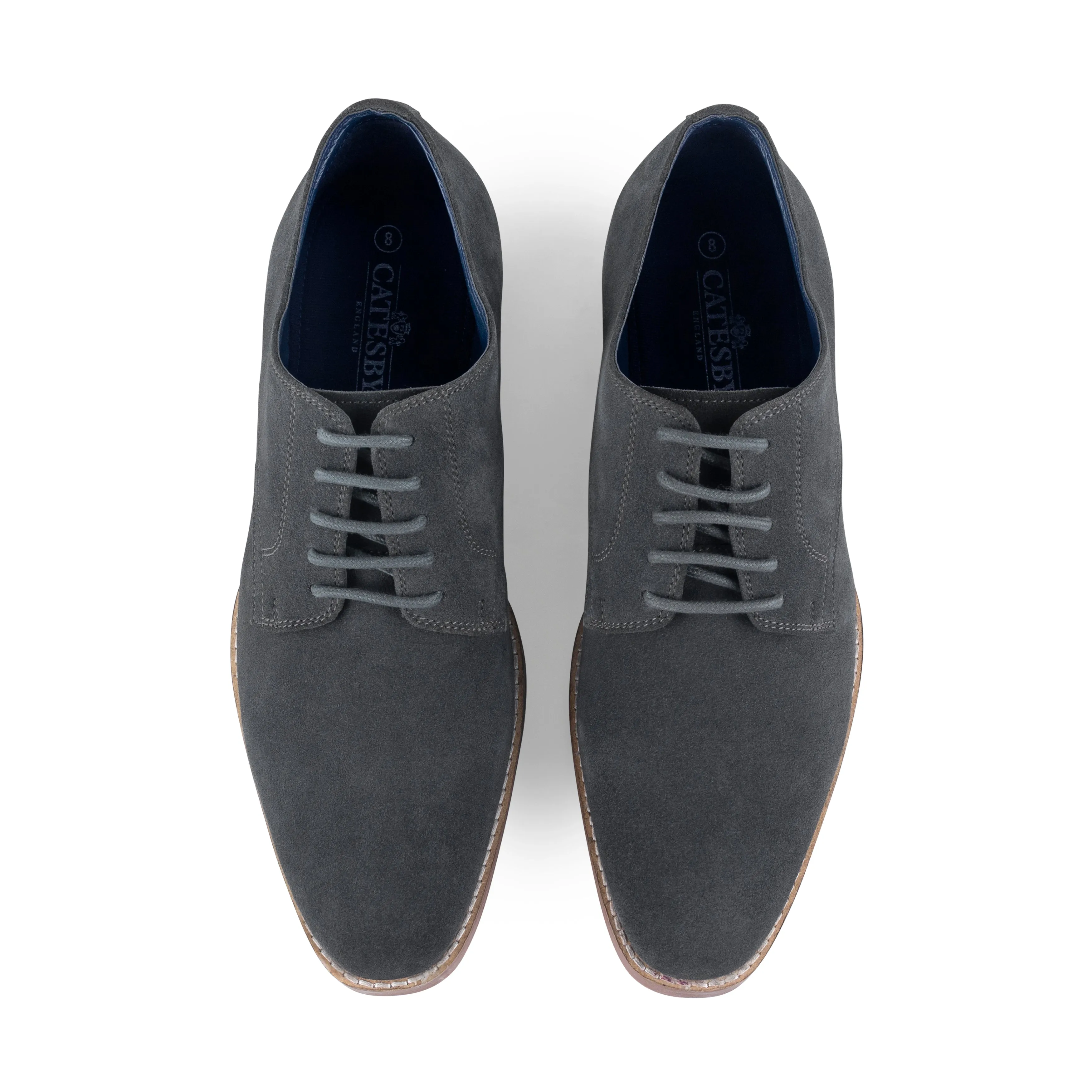 James Men's Derby Shoe - GREY
