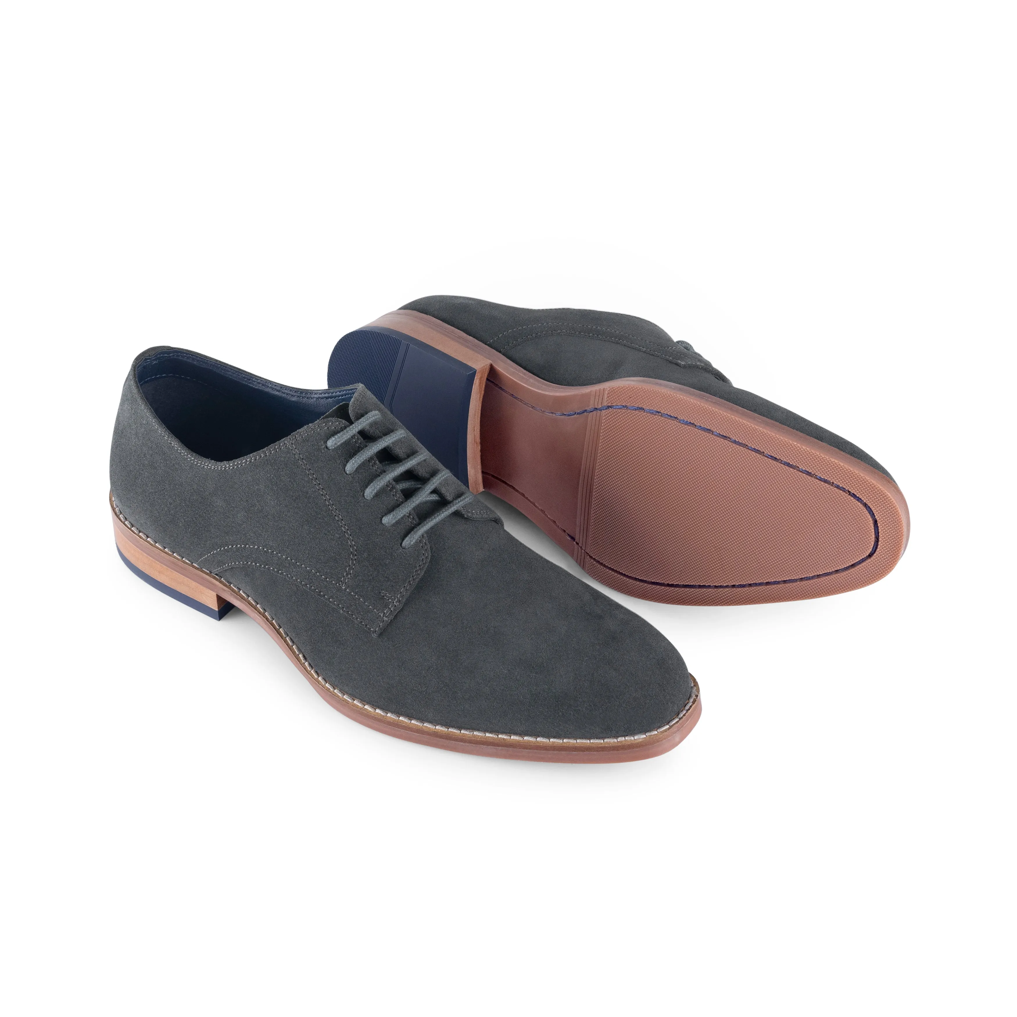 James Men's Derby Shoe - GREY