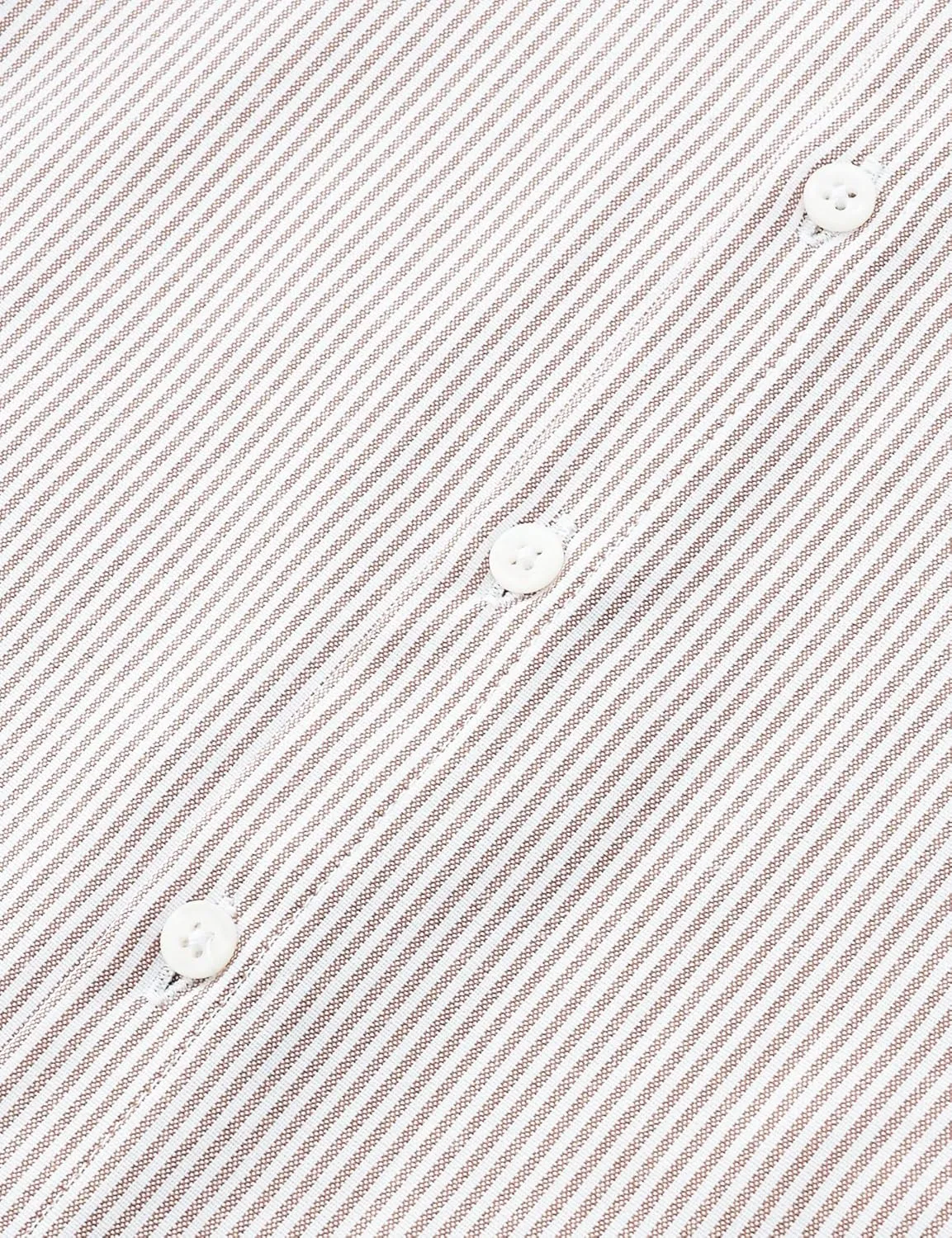 JOGAL Boys Long Sleeve Oxford Dress Shirts Casual Button Down Shirts Striped Tops for 6-14 Years