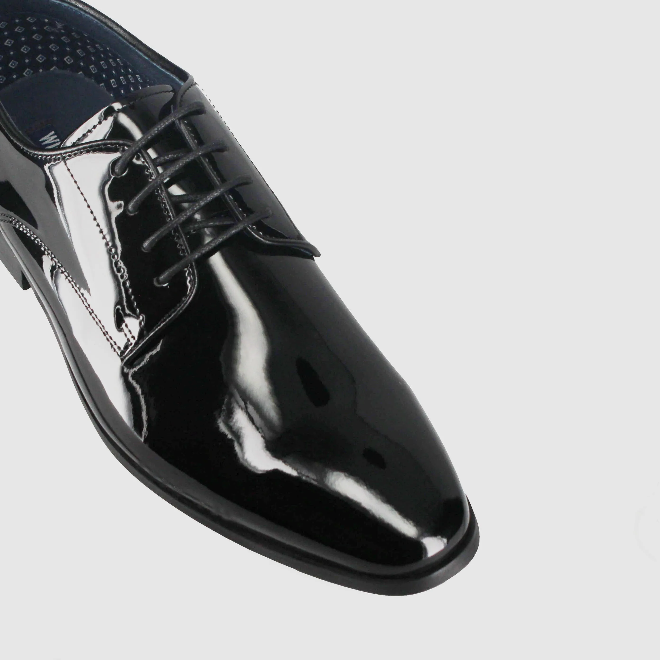 Jordon Dress Shoes Black Patent