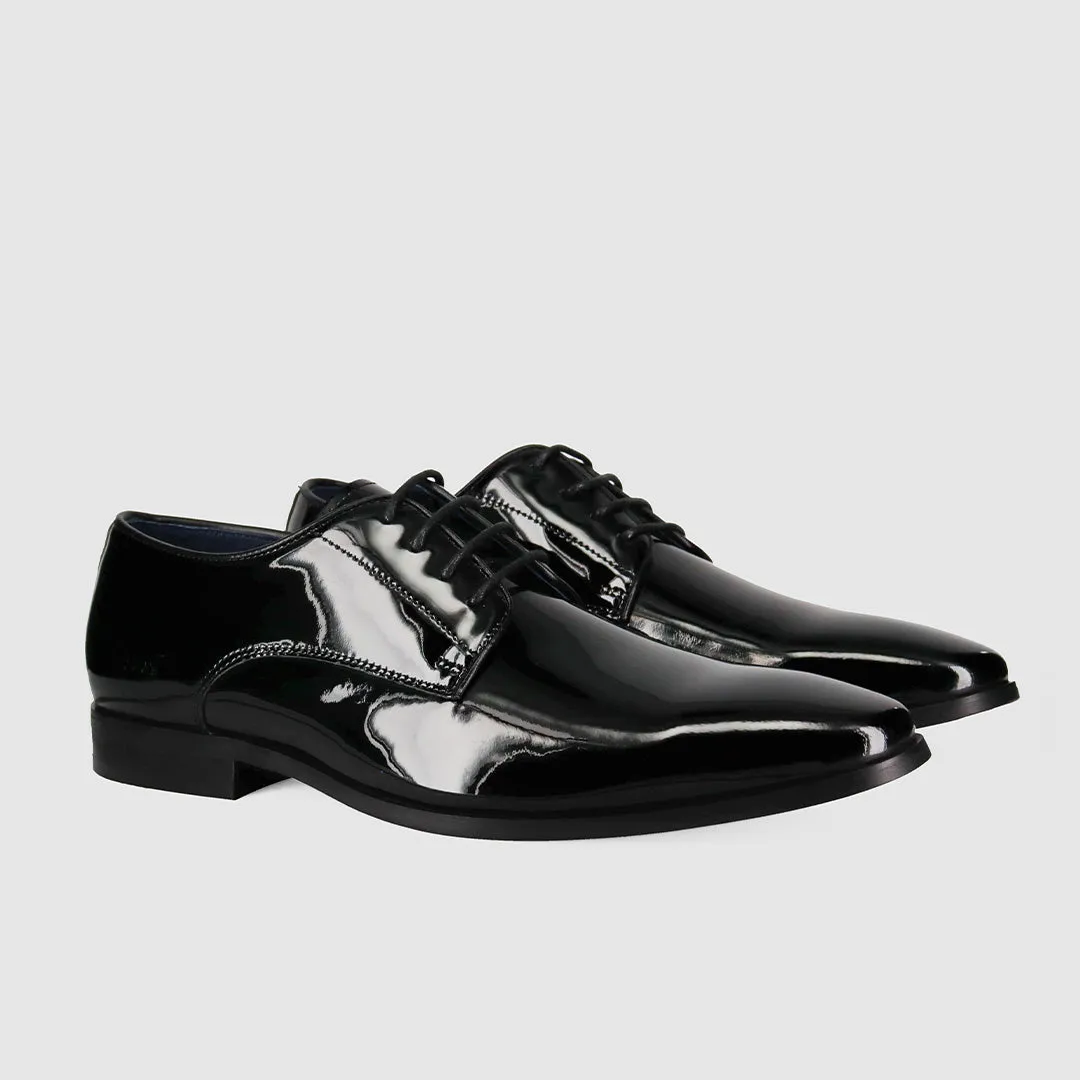 Jordon Dress Shoes Black Patent