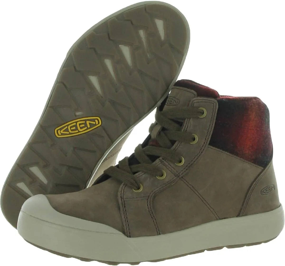 KEEN Women's Elena Mid Height Leather Hiking Boot