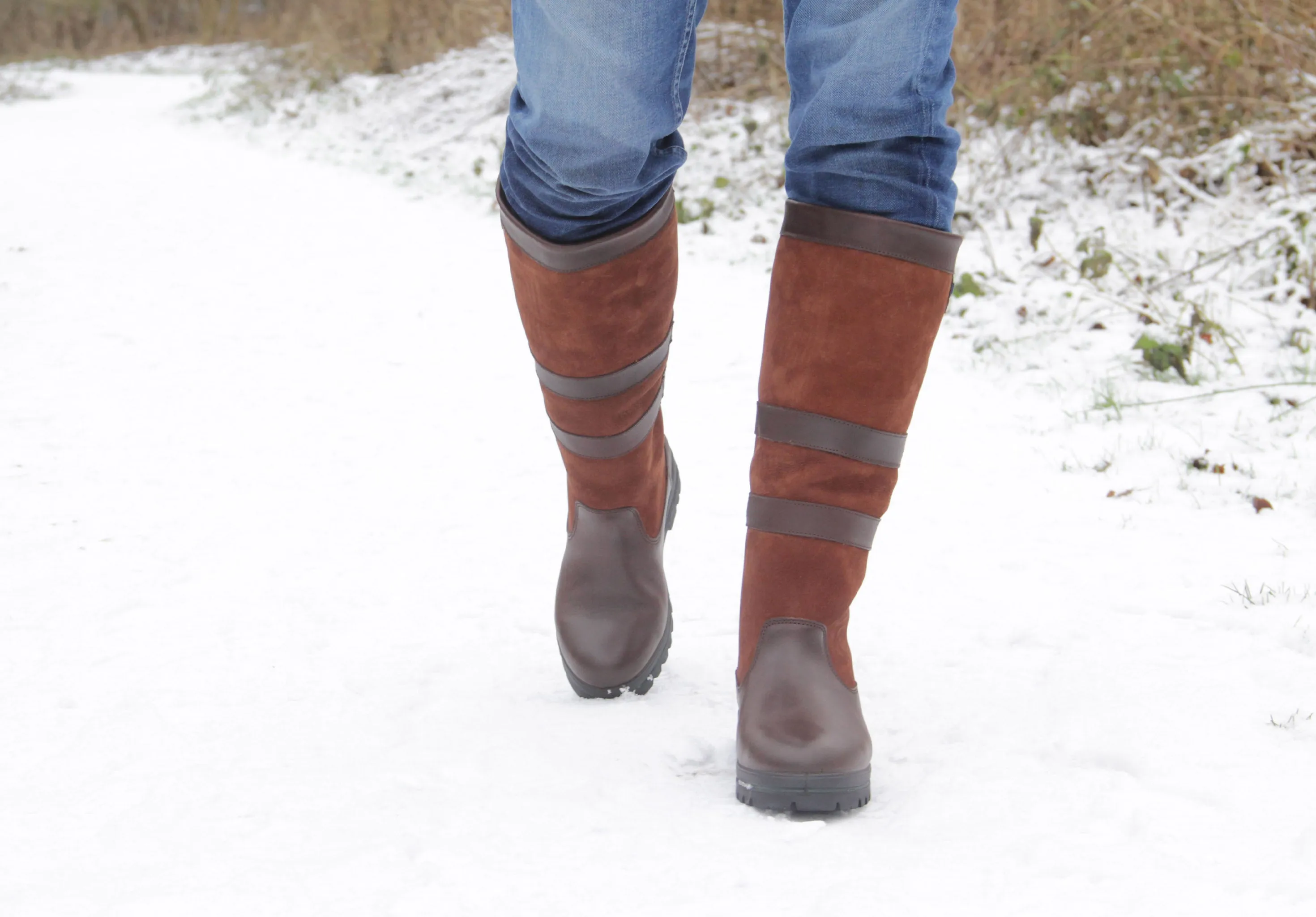 Kilternan Mens Insulated Country Boot - Walnut