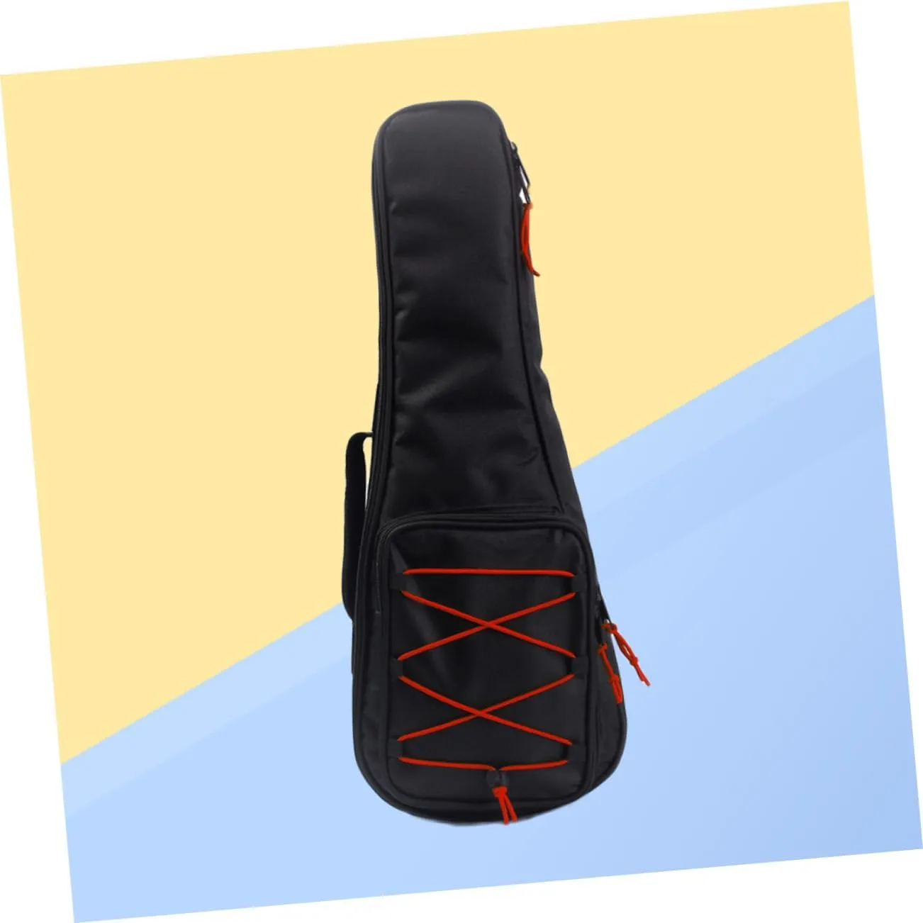 Kisangel Red Oxford Guitar Bag 26 Inches Padded Gig Case for Acoustic/electric Guitars Full Coverage Straps Storage