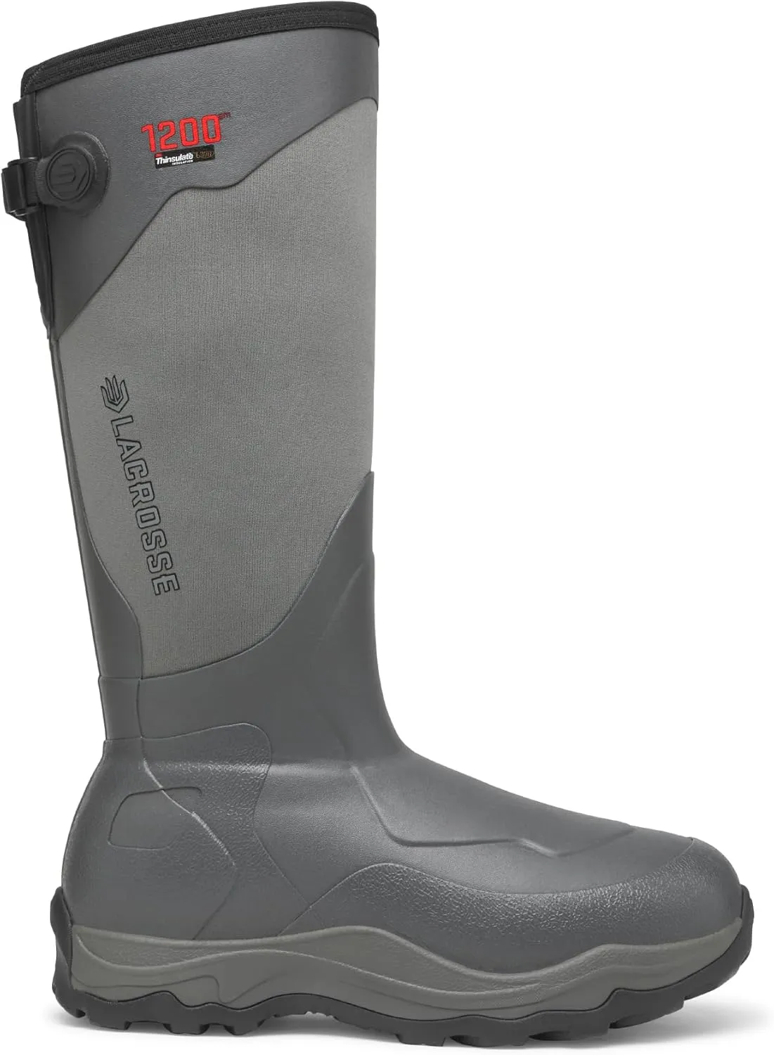 LaCrosse Men’s Alpha Agility 17” Insulated Hunting and Work Boots for Men - Natural Rubber Construction with Traction Agility Outsole & EVA Footbed