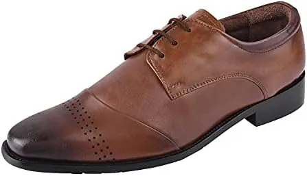 LIBERTYZENO Mens Croco Lizard Print Genuine Leather Adults Slip On & Lace Up Oxford Dress Shoes for Prom Graduation
