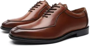 lilaBelle]Stylish Men's Vintage Oxford Shoes PU Leather, Perfect for Any Formal or Casual, Elevate Your Style【】 Brown