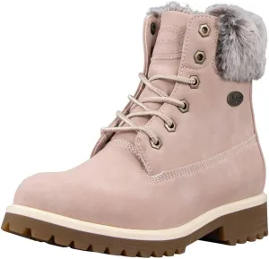 Lugz Women's Convoy Faux Fur Lace Up Boots Fashion